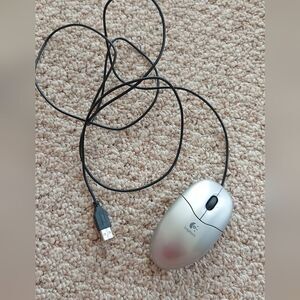 logitech laser wired mouse